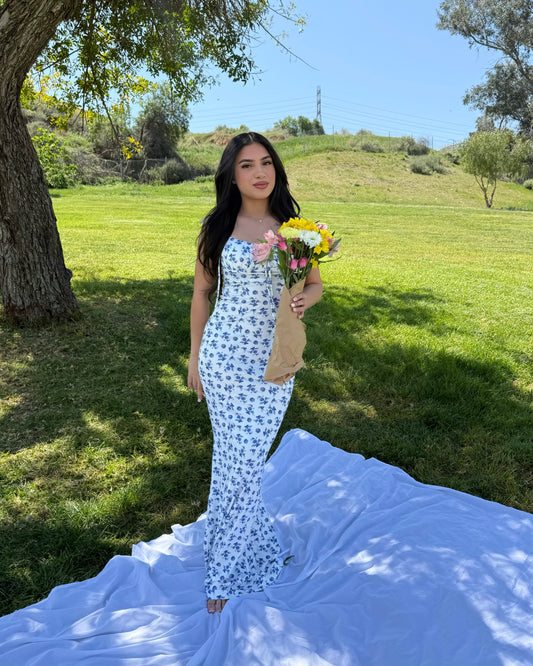 De Flores Maxi Dress