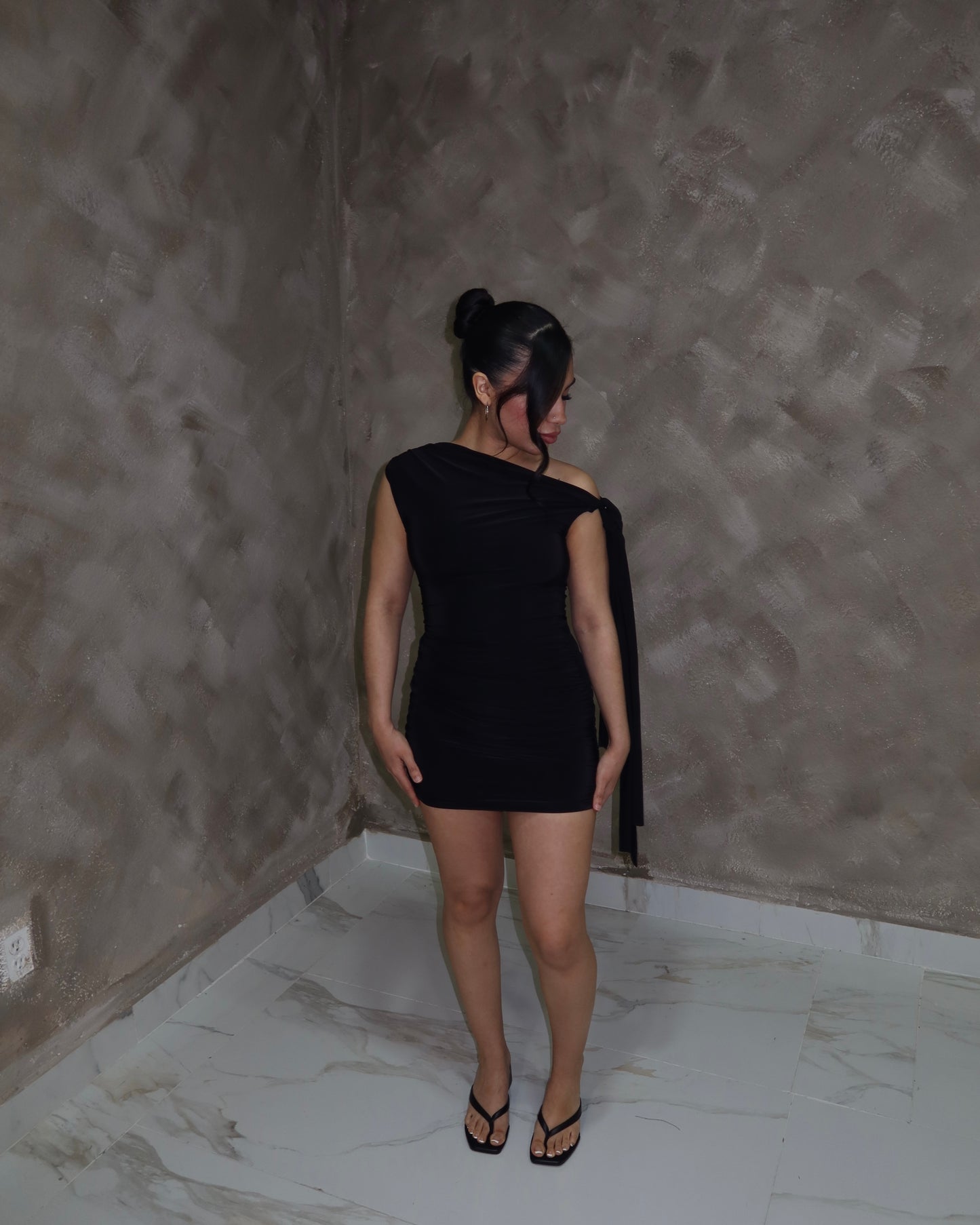 Alyssa off shoulder dress
