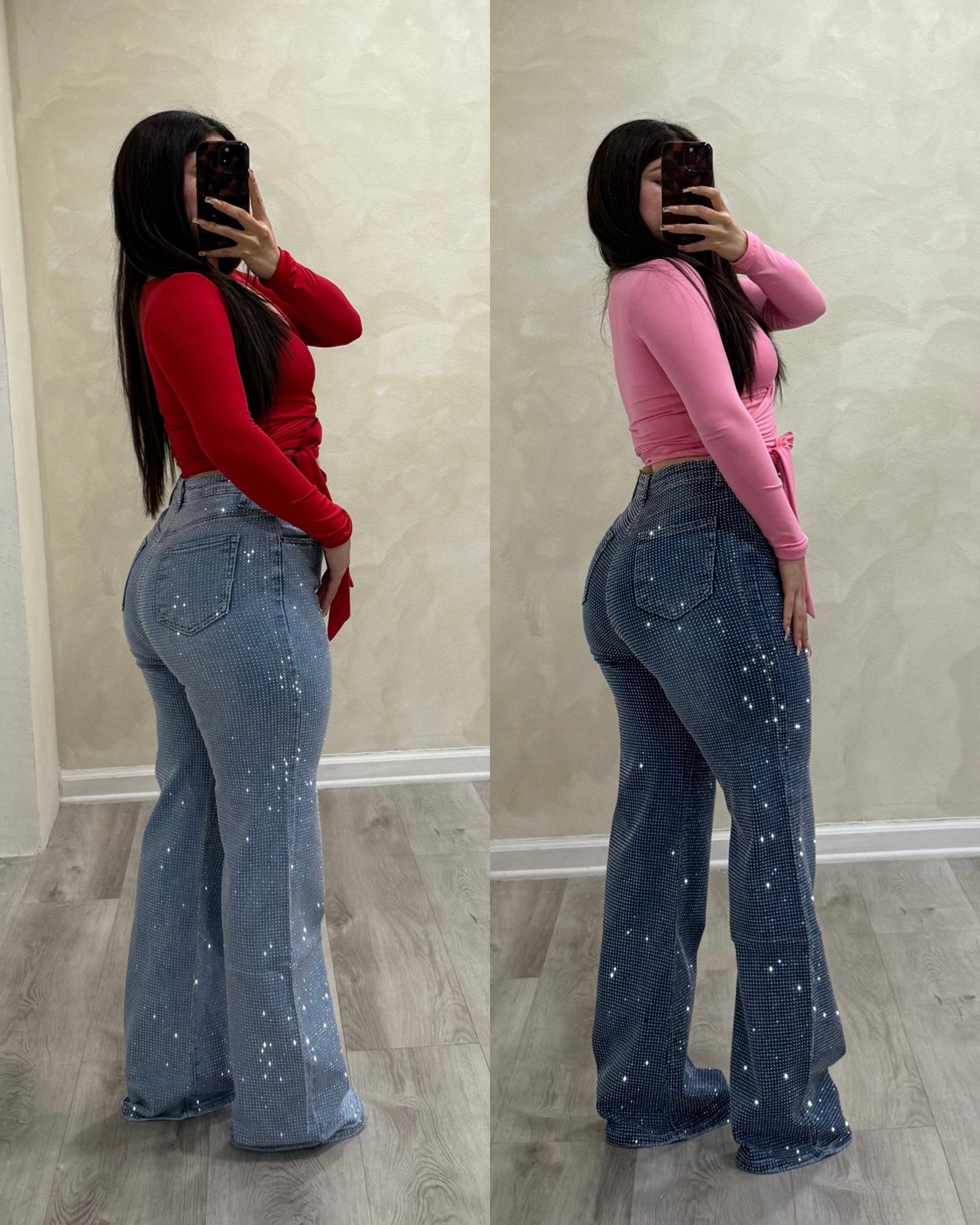 Cindy Rhinestone Jeans