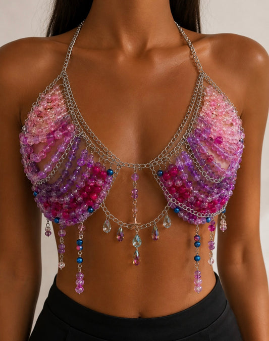 Estrella Beaded Top