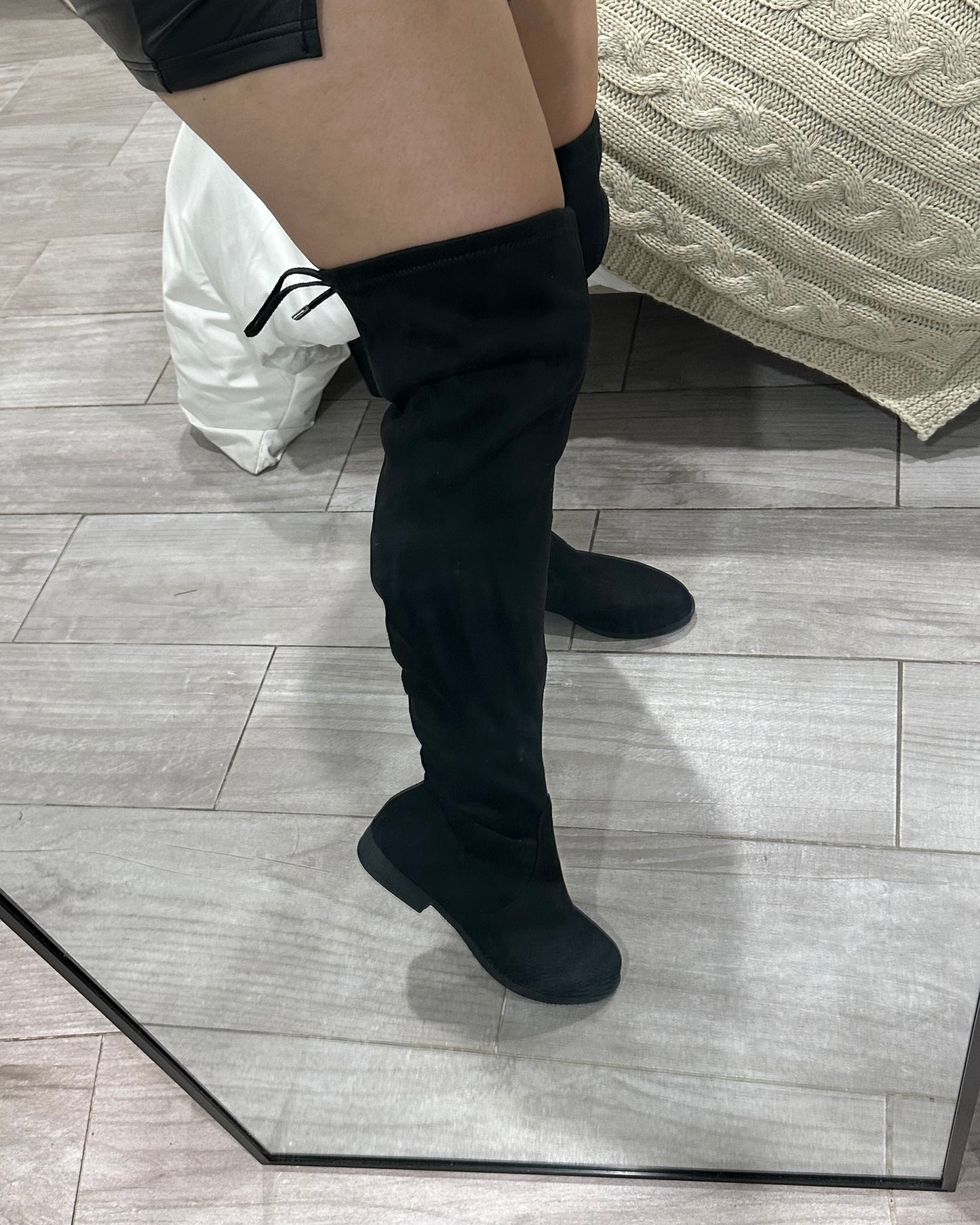 High Knee Boot - Wide Fit
