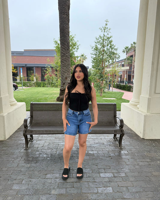 Vane Medium Wash Shorts