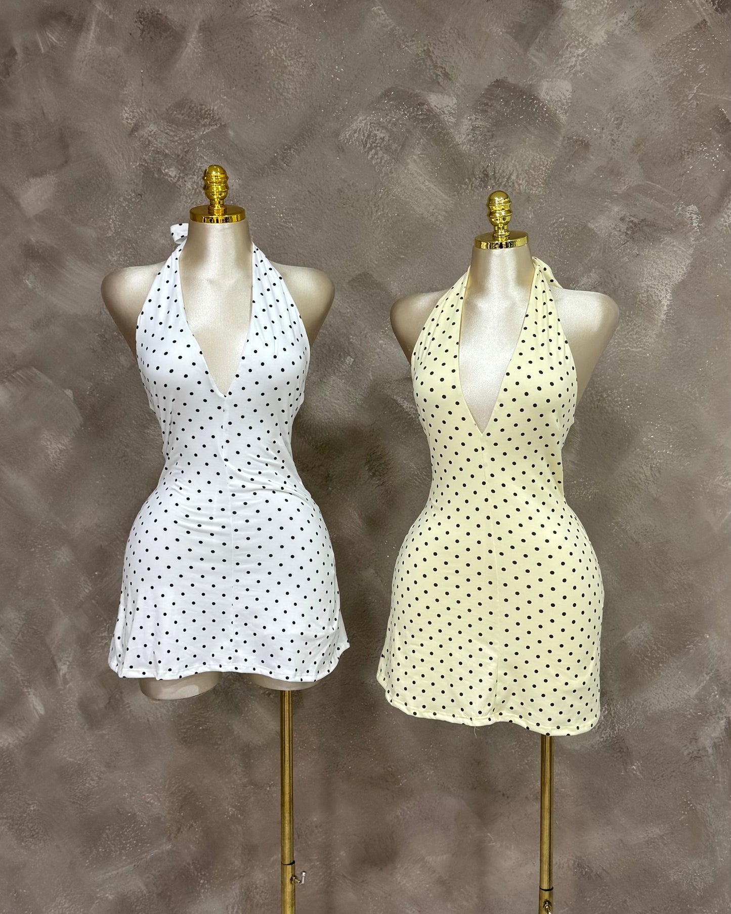 Mia V neck Dress