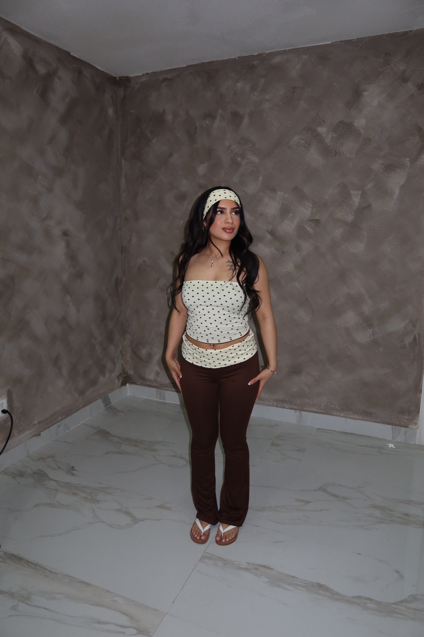 Cloud Tube Top Set - Yellow