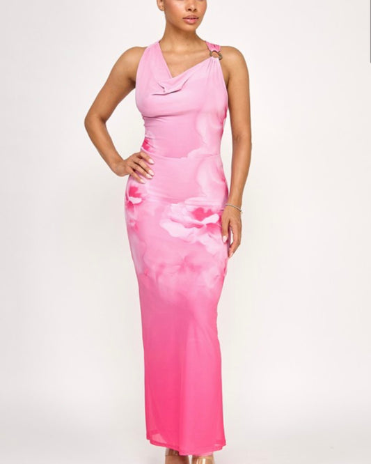 Pink Date Night Dress