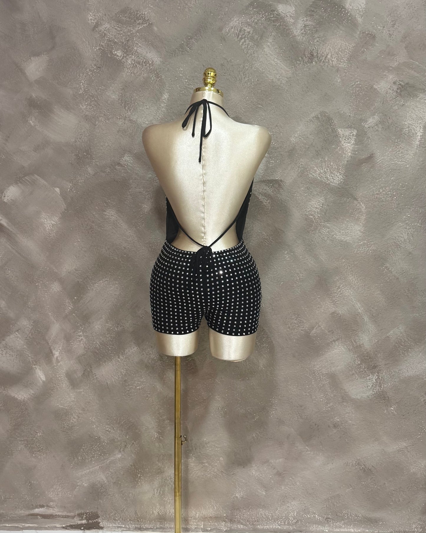 Blinged romper