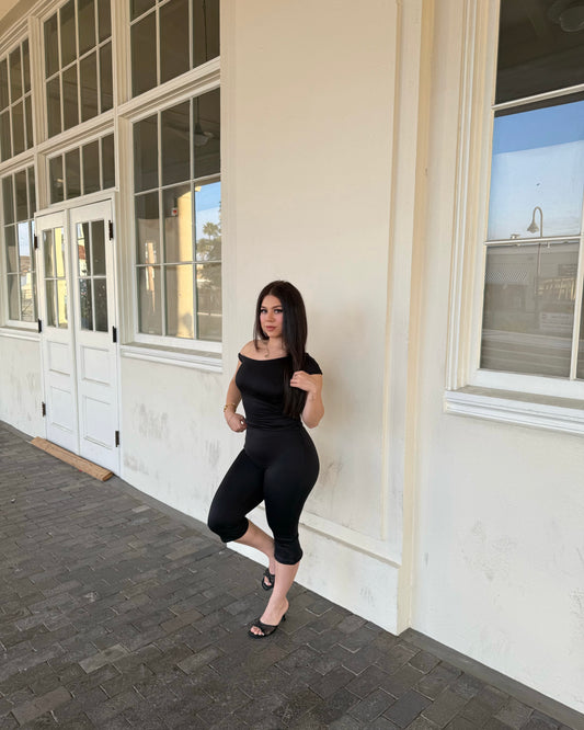 Dulce Capri Set - Black