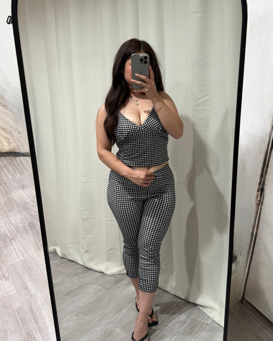 Picnic Capri Set - Black