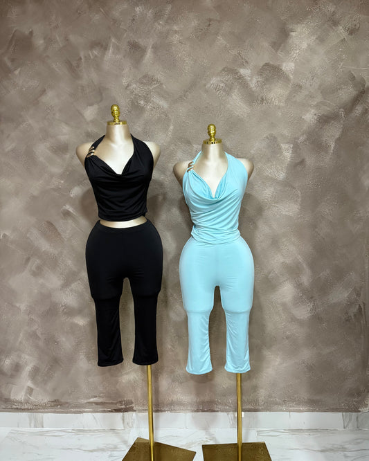 Fancy capri romper