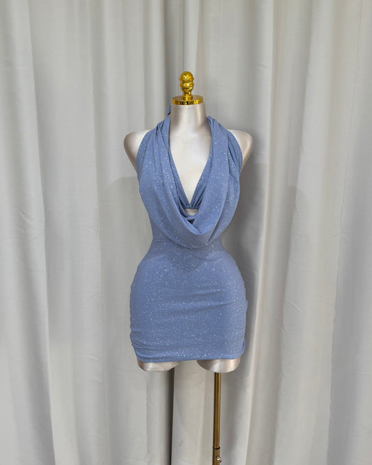 Val Dress - Dusty Blue