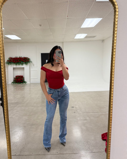 Hailey Flare Jeans - medium wash (NR512)