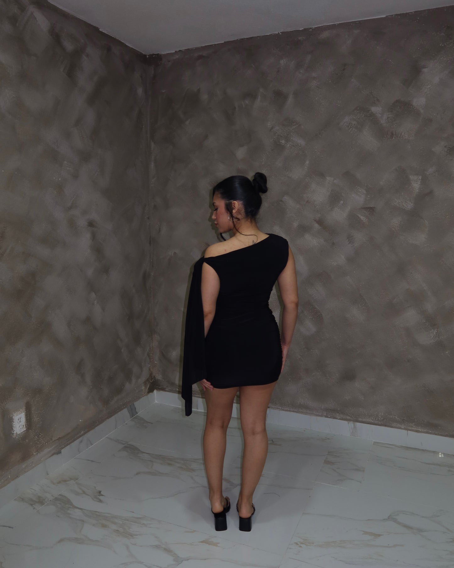 Alyssa off shoulder dress