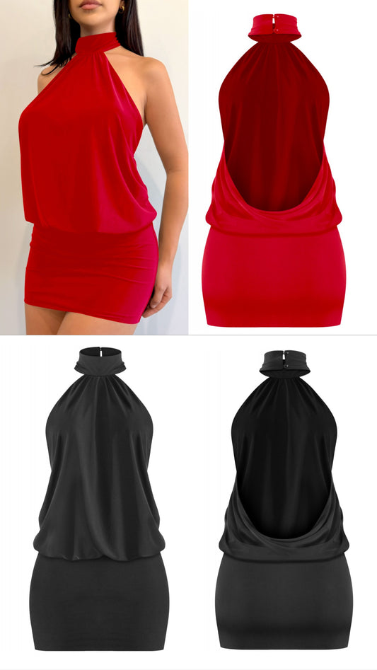 Layla Dress - open back