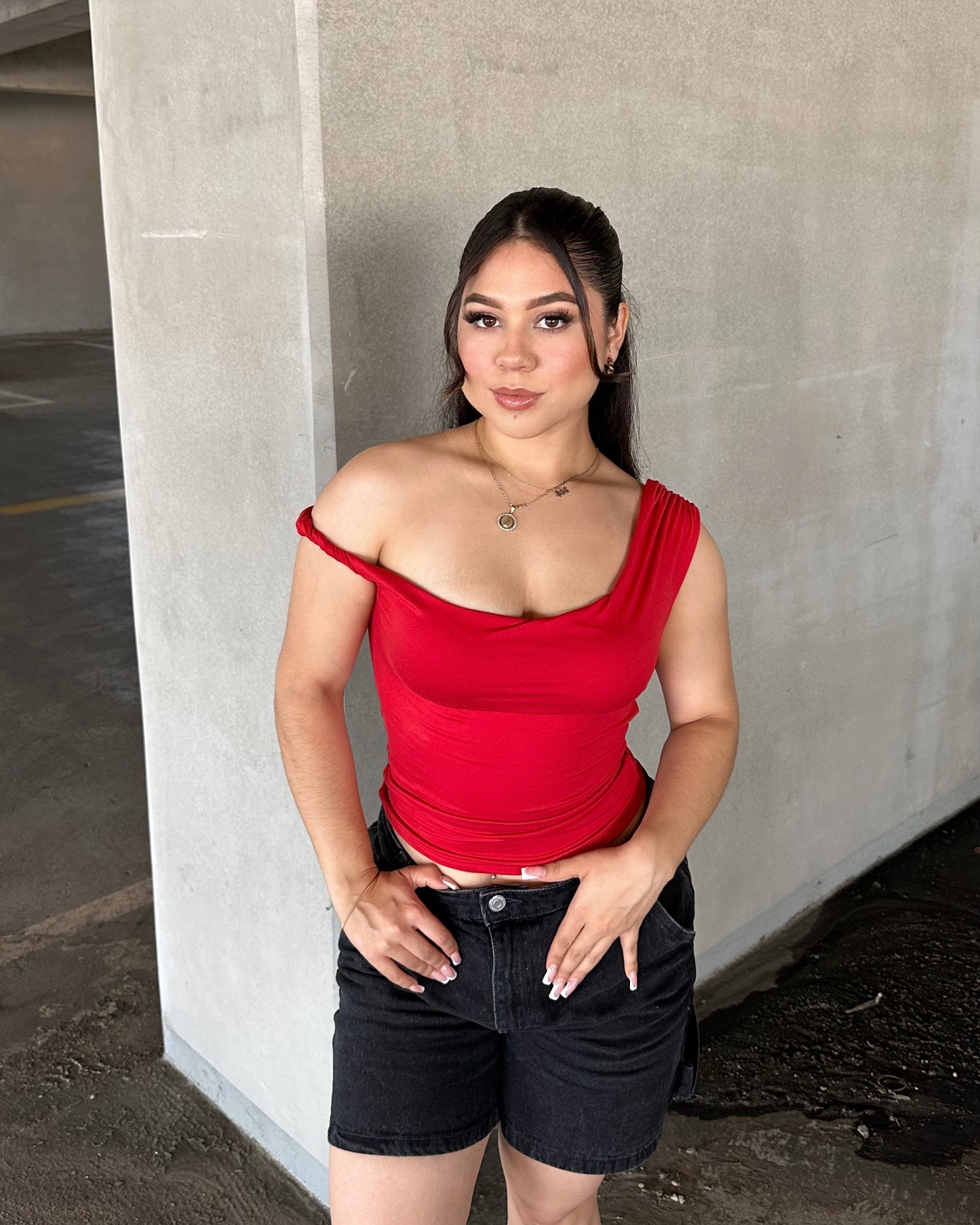 Fancy Top - Red