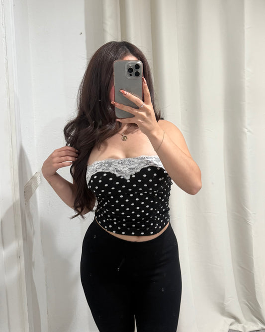 Polka Dot Tube Top
