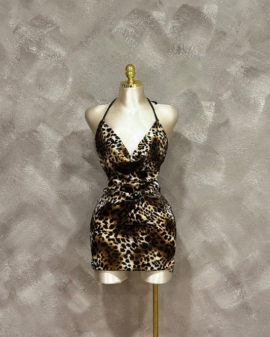 Scarlett Leopard Dress