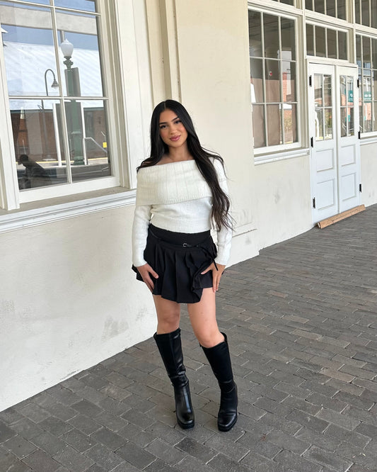 Pumpkin Patch Skirt - Black