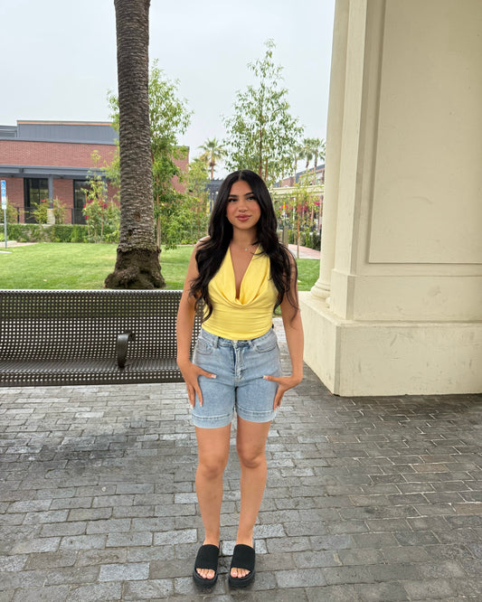 Vane Light Wash Shorts