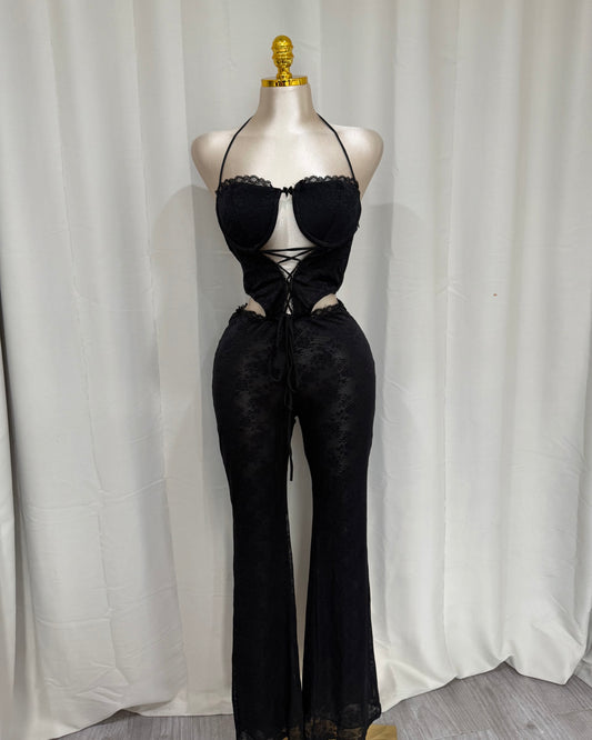 Mesh Jumpsuit