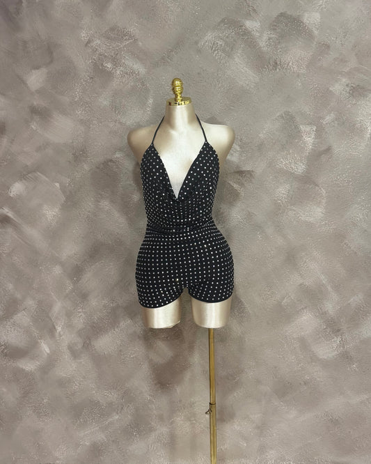 Blinged romper