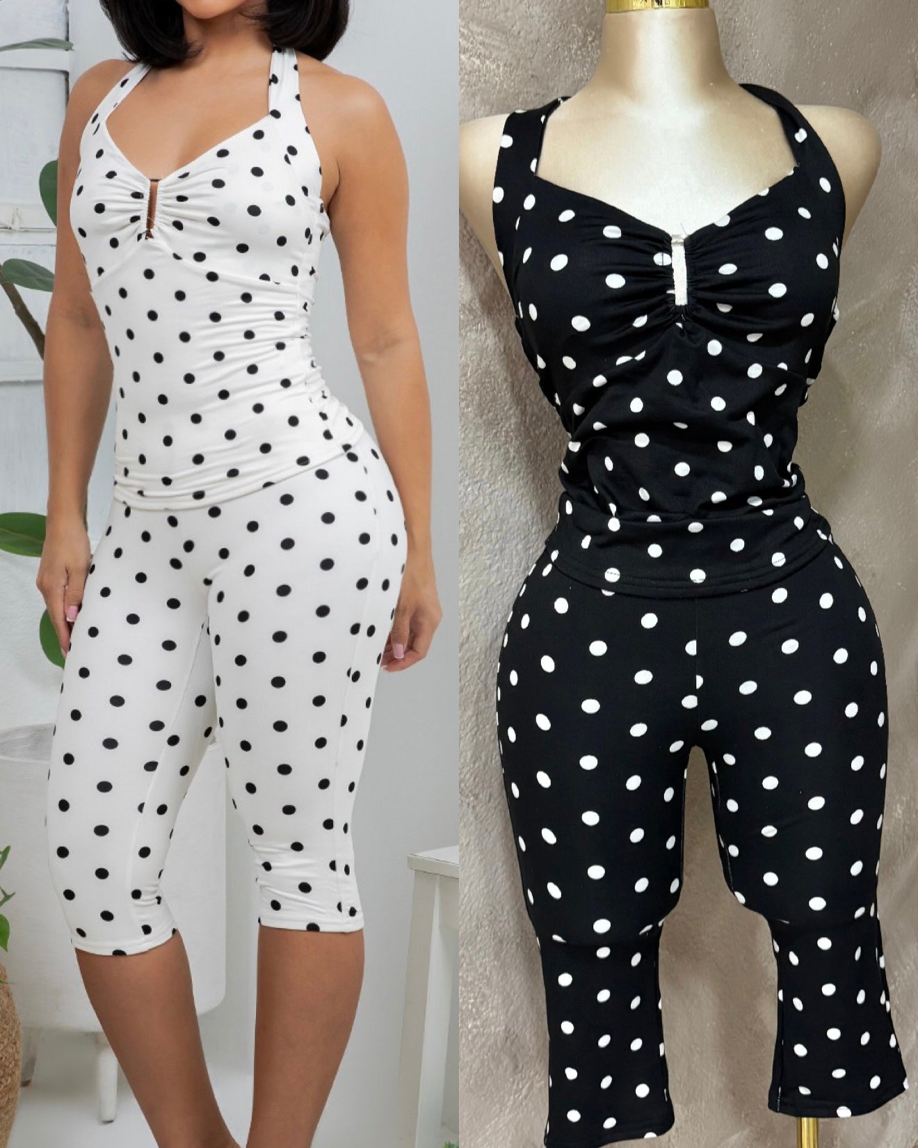 Polka Capri set