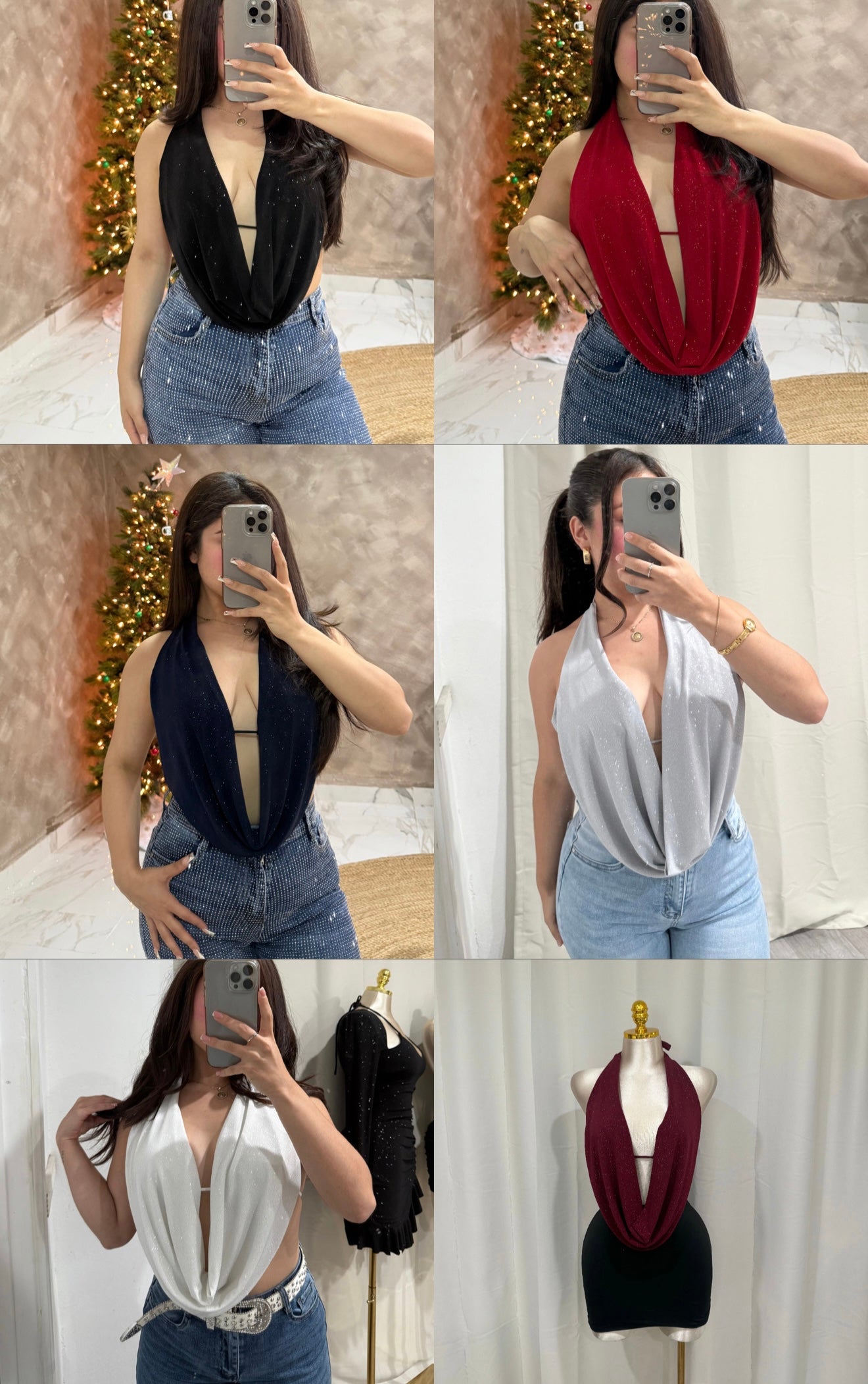 Khloe Top - Red