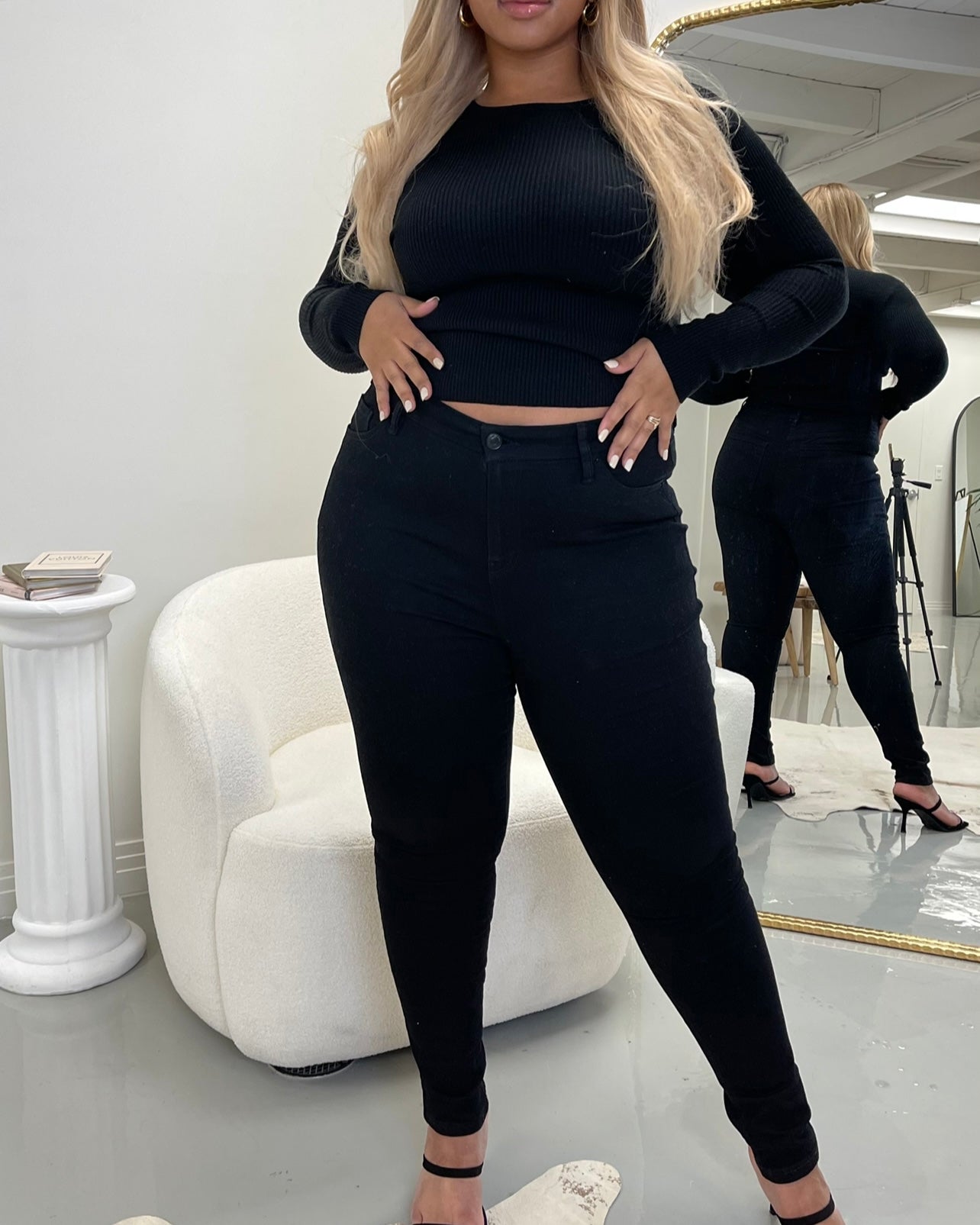 Curvy jeans - Black