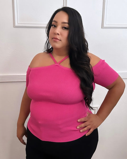 Lorelli Knit Top - Pink