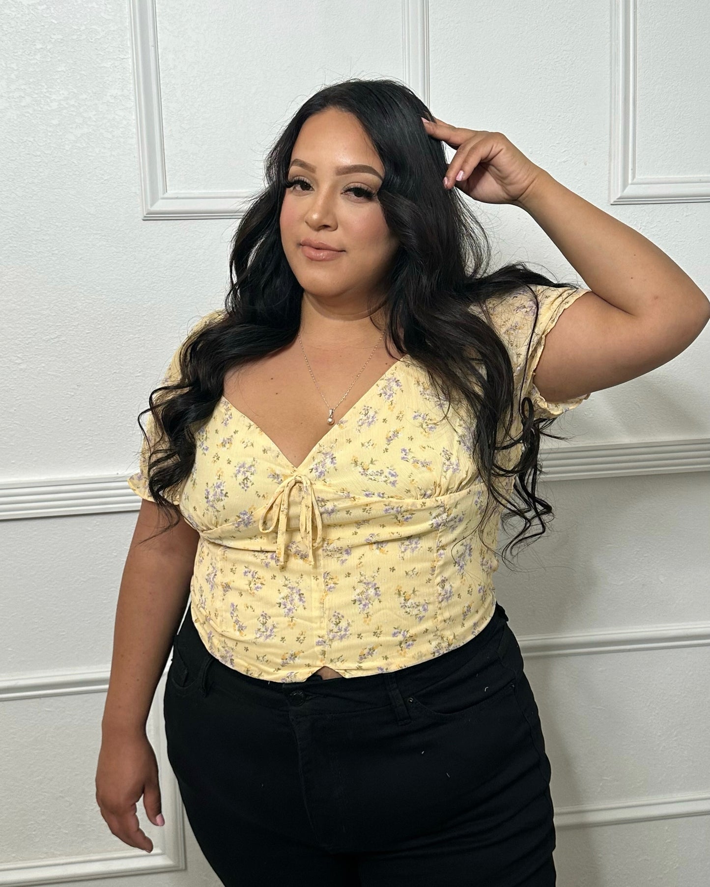 Scarlette Top - Yellow