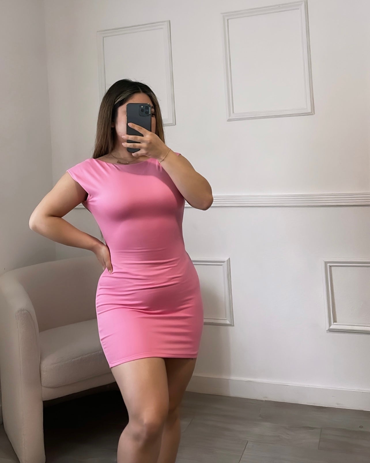 Stella dress (pink)